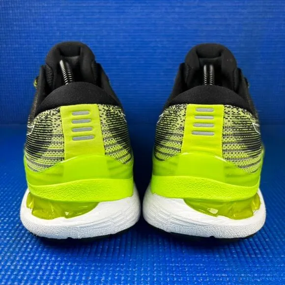 🔴 ASICS GEL-KAYANO 28 Men`s Size 11.5 Black Yellow Running Shoes 1011B189