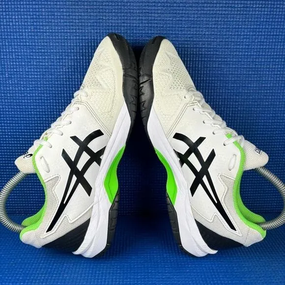 🔴 ASICS GEL-RESOLUTION 8 Kids-Boys Size 6 Unisex White Tennis Shoes 1044A018