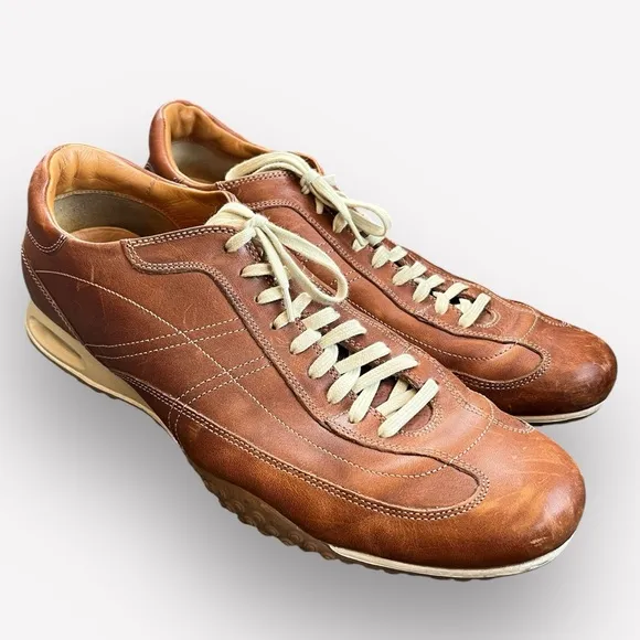 🇪🇸 Vintage Cole Haan Collaboration With NikeAir Brown Leather Sneakers