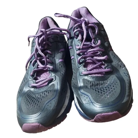 10 Asics Gel-Keyano22 Purple and gray