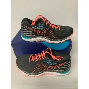 .1087 Asics Gel Womens-Cumulus 21 LS, Graphite/Grey, Running Shoes-US 8.5 Womens