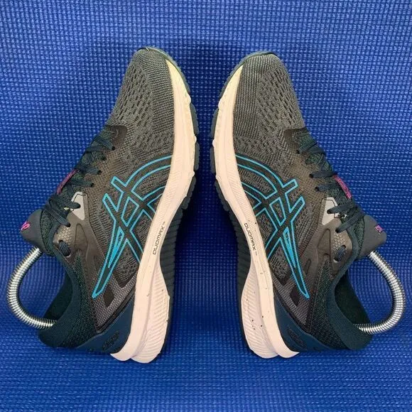 7- ASICS GEL-1000 10 Women`s Size  7.5 - Navy Blue/Purple Running Shoes 1012A878