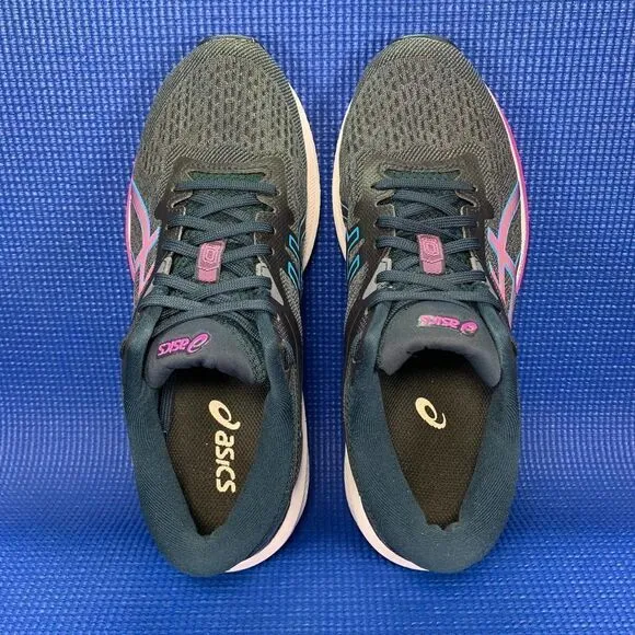 7- ASICS GEL-1000 10 Women`s Size  7.5 - Navy Blue/Purple Running Shoes 1012A878