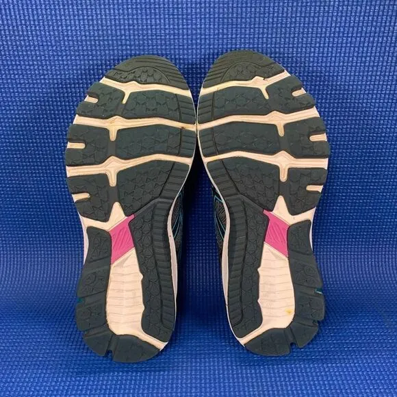 7- ASICS GEL-1000 10 Women`s Size  7.5 - Navy Blue/Purple Running Shoes 1012A878