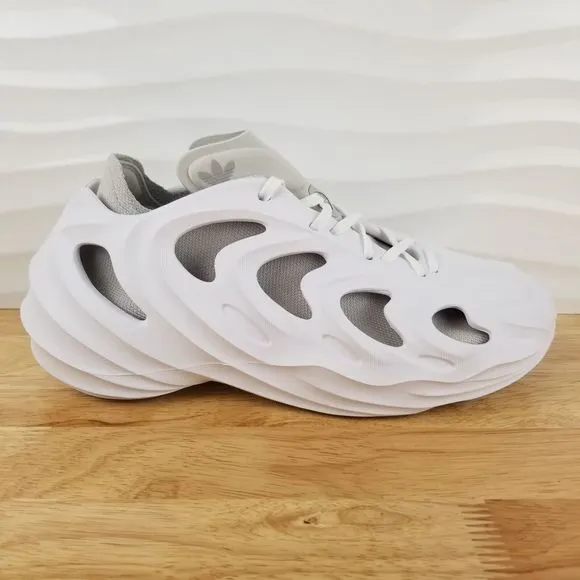 Adidas adiFOM‎ Q Mens Size 9 White Gray Foam Sneakers Shoes HP6584