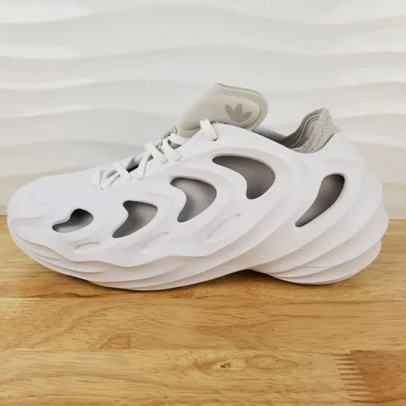 Adidas adiFOM‎ Q Mens Size 9 White Gray Foam Sneakers Shoes HP6584