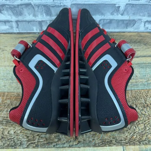 Adidas Adipower Black Red Weightlifting Shoes M21865‎ Mens Size 6 Rare
