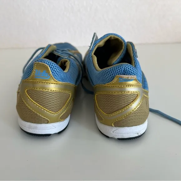 Adidas Adizero Belligerence Mens 9.5 Track &amp; Field UCLA Blue Gold Cross Country