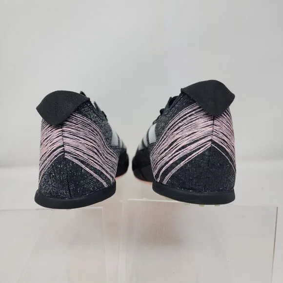 adidas Adizero Prime Track &amp; Field Shoes Mens 8 Black SP 3 Logo Lace Up Sneakers