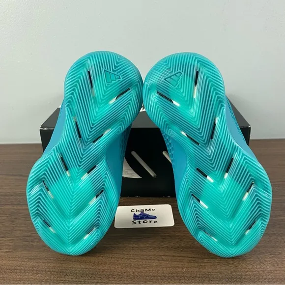 Adidas AE 1 J Basketball New Wave Blue Youth Shoes IF1884 GS Sz