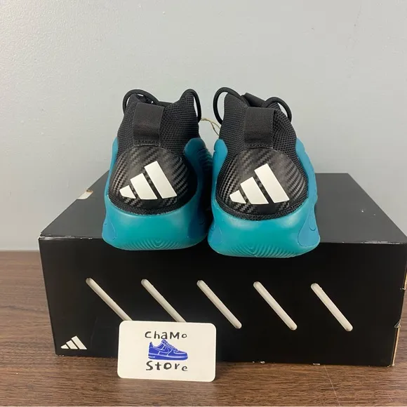 Adidas AE 1 J Basketball New Wave Blue Youth Shoes IF1884 GS Sz