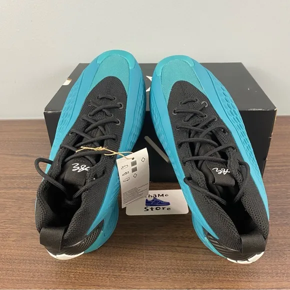 Adidas AE 1 J Basketball New Wave Blue Youth Shoes IF1884 GS Sz