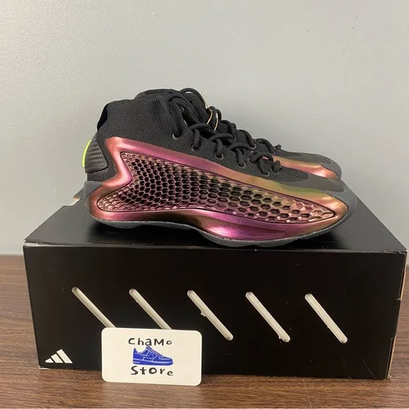 Adidas AE 1 J Basketball The Future Youth Shoes Sneakers IF1874 GS Sz