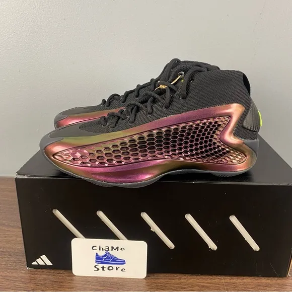 Adidas AE 1 J Basketball The Future Youth Shoes Sneakers IF1874 GS Sz