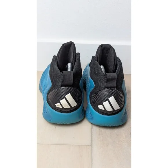 Adidas AE 1 Kids Size 5 Shoes New Wave Blue Basketball Shoes Anthony Edwards