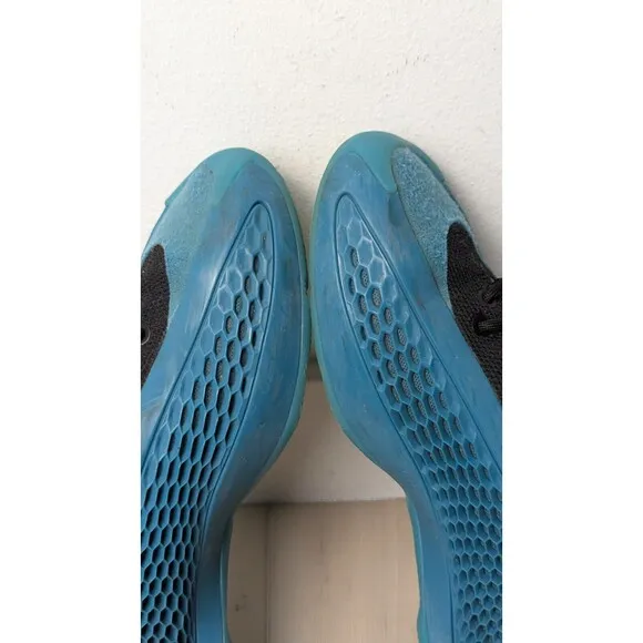 Adidas AE 1 Kids Size 5 Shoes New Wave Blue Basketball Shoes Anthony Edwards