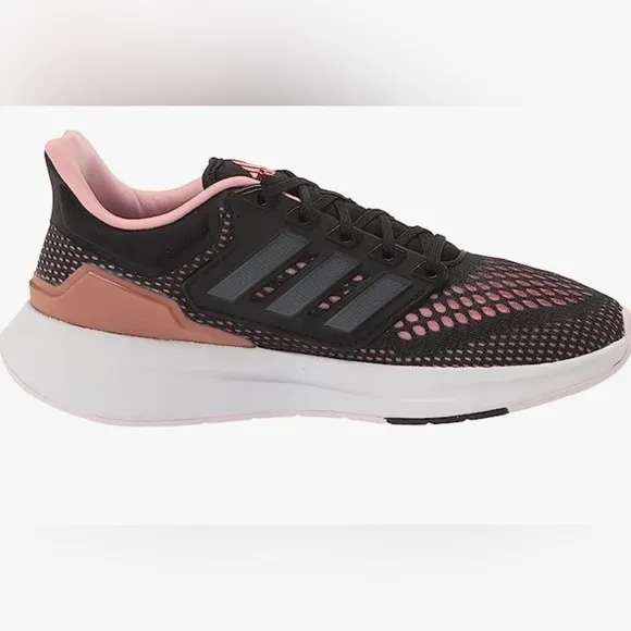 Adidas Black Stripe with Pink Details Sneakers