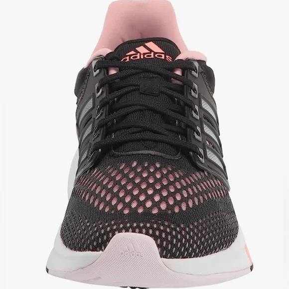 Adidas Black Stripe with Pink Details Sneakers