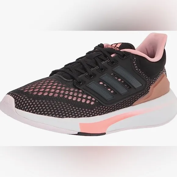 Adidas Black Stripe with Pink Details Sneakers