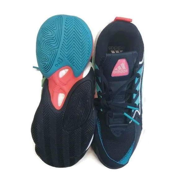 Adidas Crazy BYW 2.0 Basketball Shoes Mens Size 8.5 FY2207 Navy Blue Green