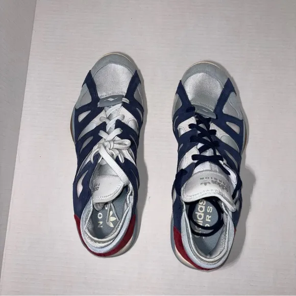 Adidas Dimension Low Top Torsion Collegiate Navy Sneakers Shoes Blue‎ Red