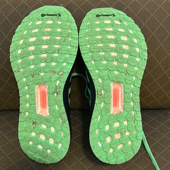 Adidas Kids Green Running Shoes ULTRABOOST 20 RUNNING SHOES JUNIOR