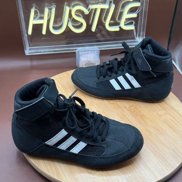Adidas Kids' HVC 2 Wrestling Shoes Size 2