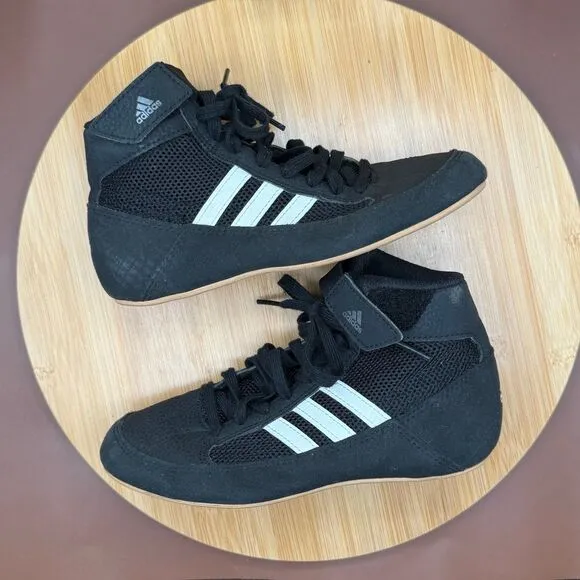 Adidas Kids' HVC 2 Wrestling Shoes Size 2