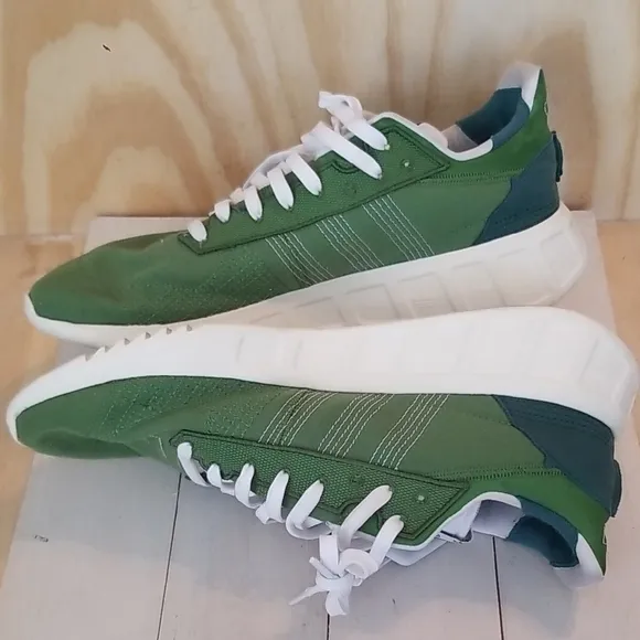 Adidas Men's Green Sneakers