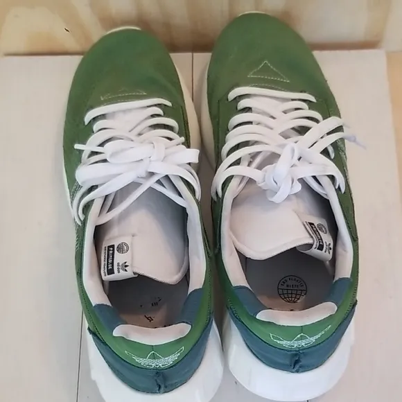 Adidas Men's Green Sneakers