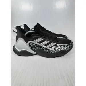 Adidas Mens Impact FLX Football Training Shoes Black Gray Size 12 GX8116 NEW