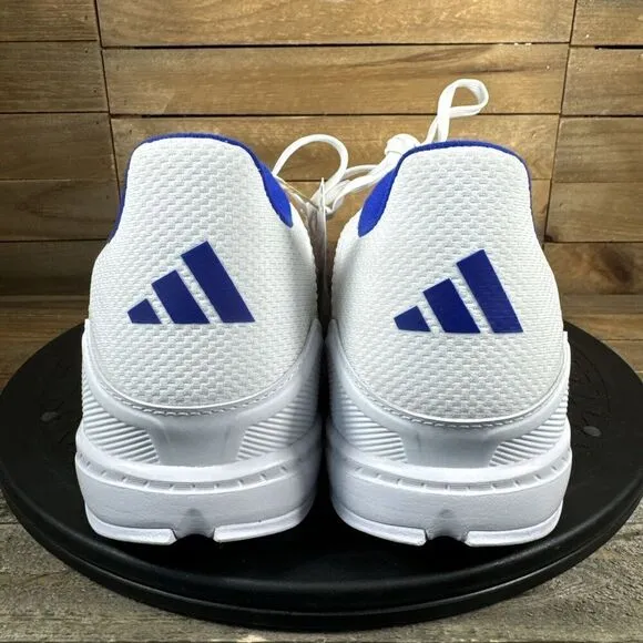 Adidas Mens 11 Soccer shoes F50 LEAGUE TF Turf White/Solar Red/Lucid Blue NWT