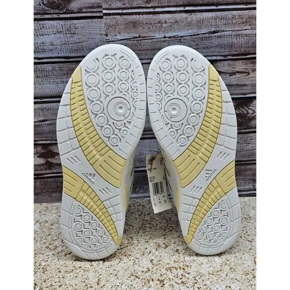 Adidas Midcity Core White Easy Yellow Women's Shoes Size 8.5