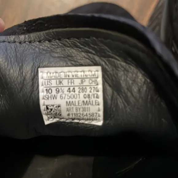 Adidas NMD Boost Size 10 Black Tennis Shoes Sneakers