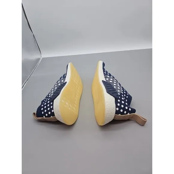 Adidas NMD CS2 Primeknit PK Ronin Women's 7.5 Shoes Polka Dot Navy White BA7212