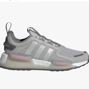 adidas NMD_V3 - Kids' Sneakers, Grey, Size 5.5, White, Grey