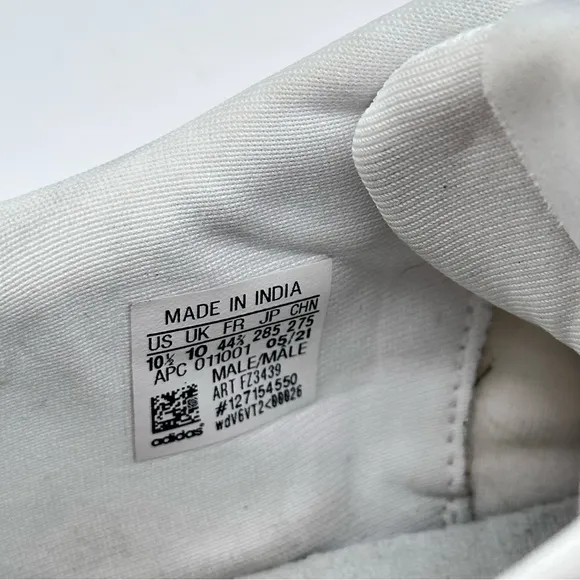Adidas Originals Multix Men's White Sneakers size 10.5