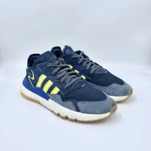 Adidas Originals Nite Jogger C Navy Solar Yellow Gum EG2956 Sneaker Men’s 10.5