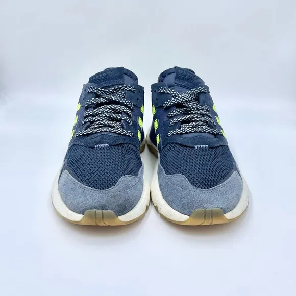 Adidas Originals Nite Jogger C Navy Solar Yellow Gum EG2956 Sneaker Men’s 10.5