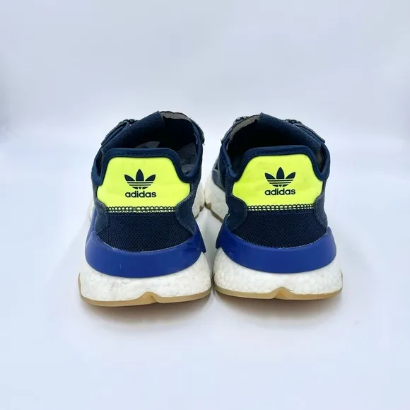 Adidas Originals Nite Jogger C Navy Solar Yellow Gum EG2956 Sneaker Men’s 10.5