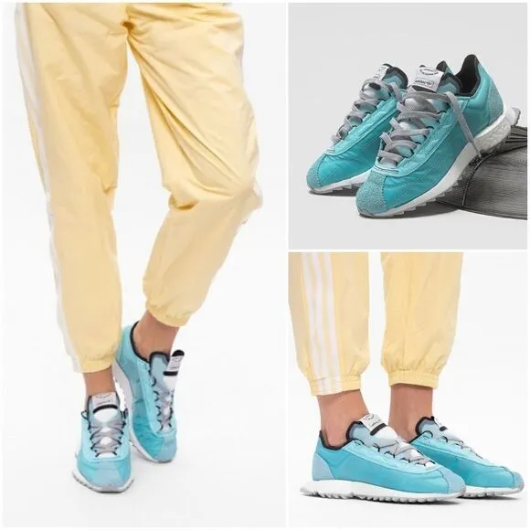 ADIDAS Originals SL 7600 Women's Athletic Running Shoes in Blue