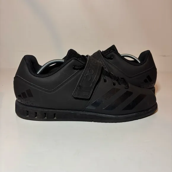 Adidas Powerlift 3.1 Weight Lifting Cross Trainer Shoes Mens Sz 12 Black AC7474