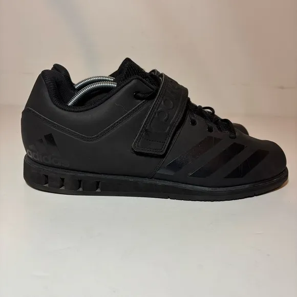 Adidas Powerlift 3.1 Weight Lifting Cross Trainer Shoes Mens Sz 12 Black AC7474