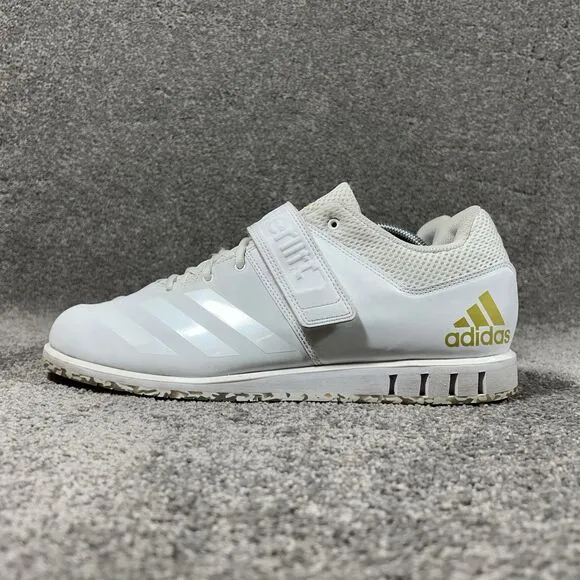 Adidas Powerlift 3.1 Weightlifting Cross Training Shoes AC7467 White Mens Sz 12