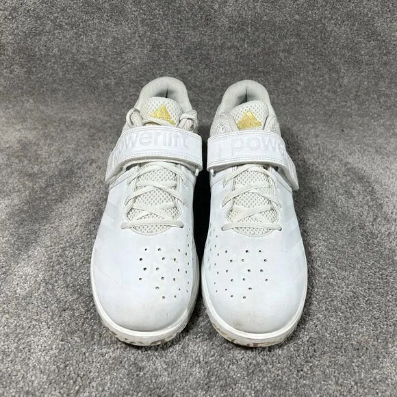 Adidas Powerlift 3.1 Weightlifting Cross Training Shoes AC7467 White Mens Sz 12