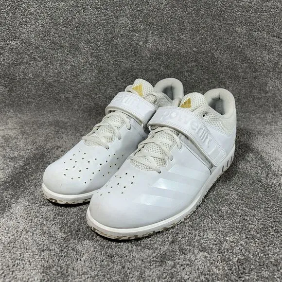 Adidas Powerlift 3.1 Weightlifting Cross Training Shoes AC7467 White Mens Sz 12