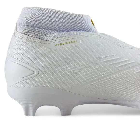 adidas Predator League Laceless FG White Gold Men's Soccer Cleats IF6332
