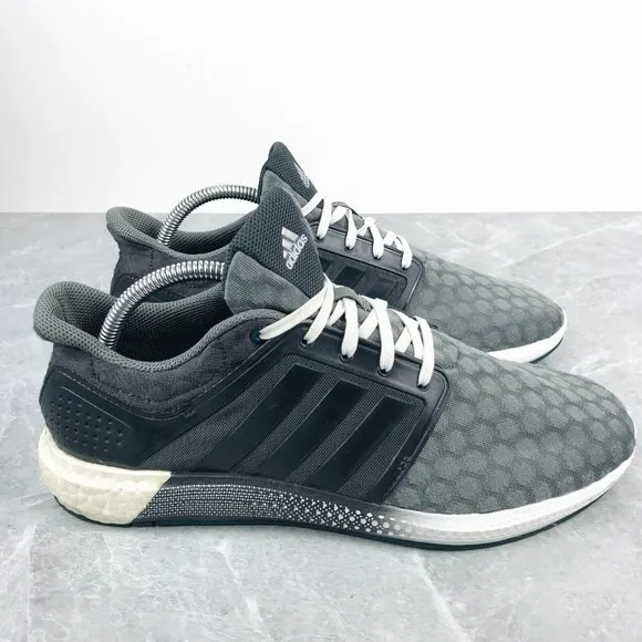 Adidas Solar Boost‎ RNR Mens Size 9.5 Shoes Gray Athletic Training Running Shoes
