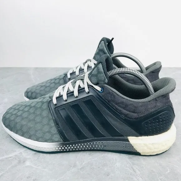 Adidas Solar Boost‎ RNR Mens Size 9.5 Shoes Gray Athletic Training Running Shoes