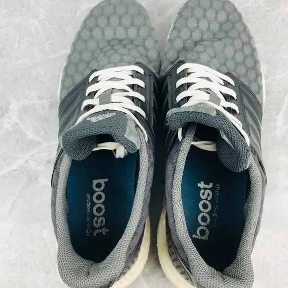 Adidas Solar Boost‎ RNR Mens Size 9.5 Shoes Gray Athletic Training Running Shoes